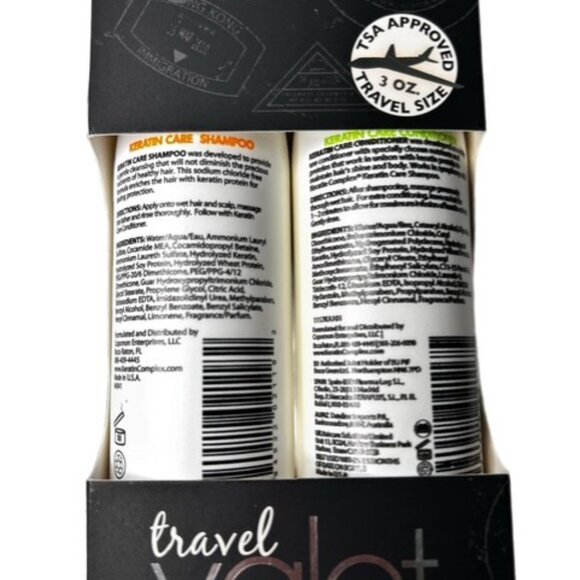 Keratin Complex Travel Valet New TSA Approved - Picture 3 of 4